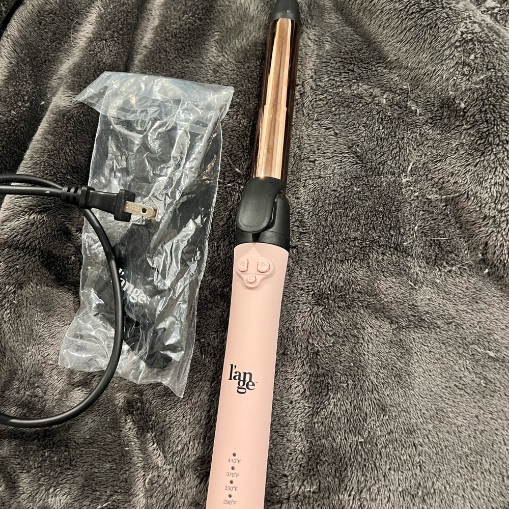 L'ange Pink Le Pirouette 32 mm rotating Curling Iron